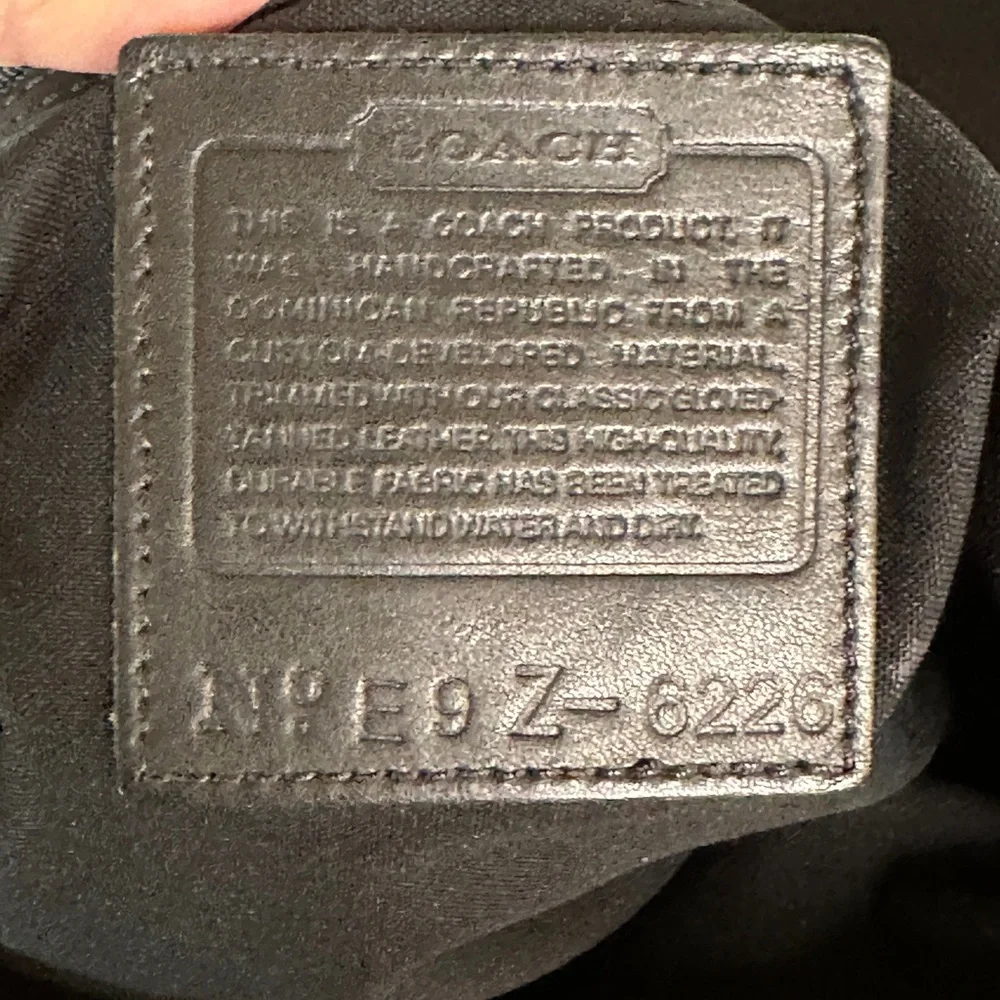 Coach Neo Collection Messenger Bag.